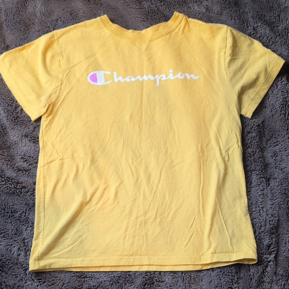 Champion Kids Tee in Sunny Yellow